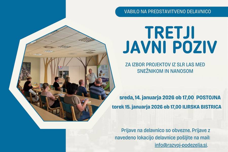 Vabilo na predstavitveni delavnici