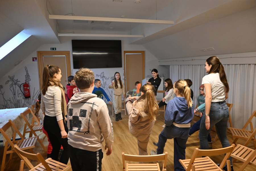 Mladi varuhi v Ekomuzeju Pivških presihajočih jezer