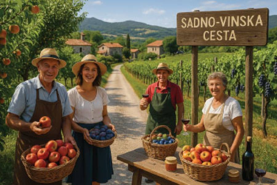 Pridruži se projektu za oživitev sadno-vinske ceste med Brkini in Krasom!
